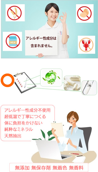 アレルギー成分不使用