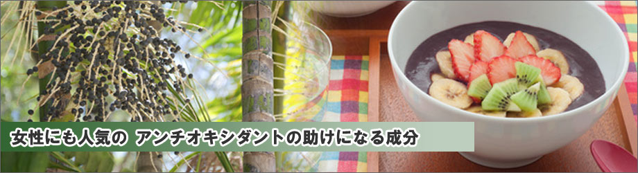 アサイー入りサプリメント