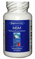 MSM 開発メーカー原料使用サプリメント