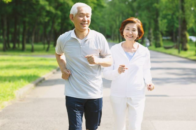 couple walking